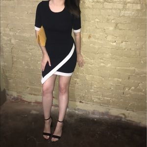 Black and white Lulu’s dress